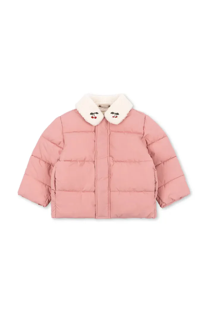 Konges Sløjd капитонирано яке за деца ALPI COLLAR JACKET GRS розово KS105680