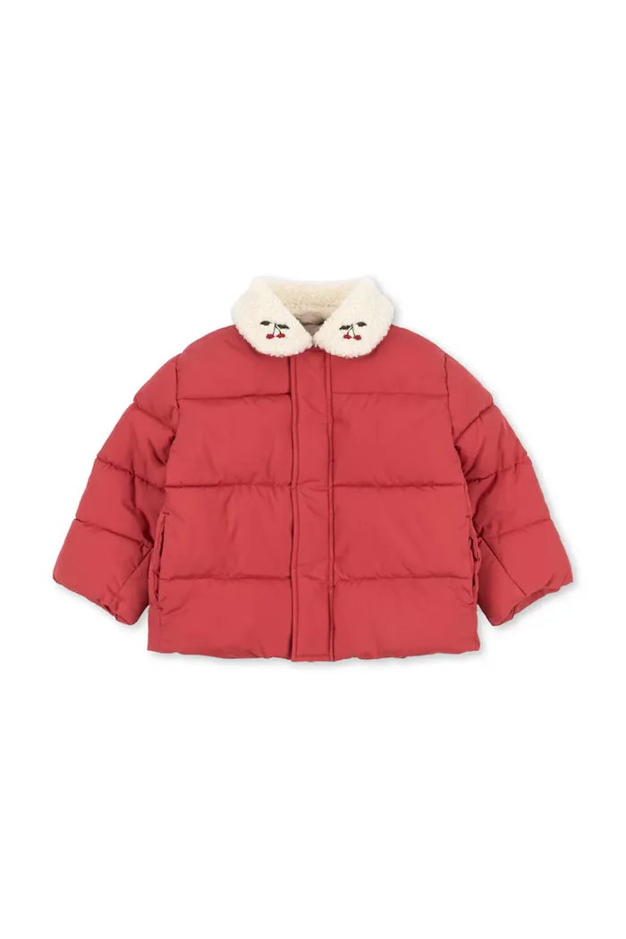 Konges Sløjd капитонирано яке за деца ALPI COLLAR JACKET GRS розово KS105680
