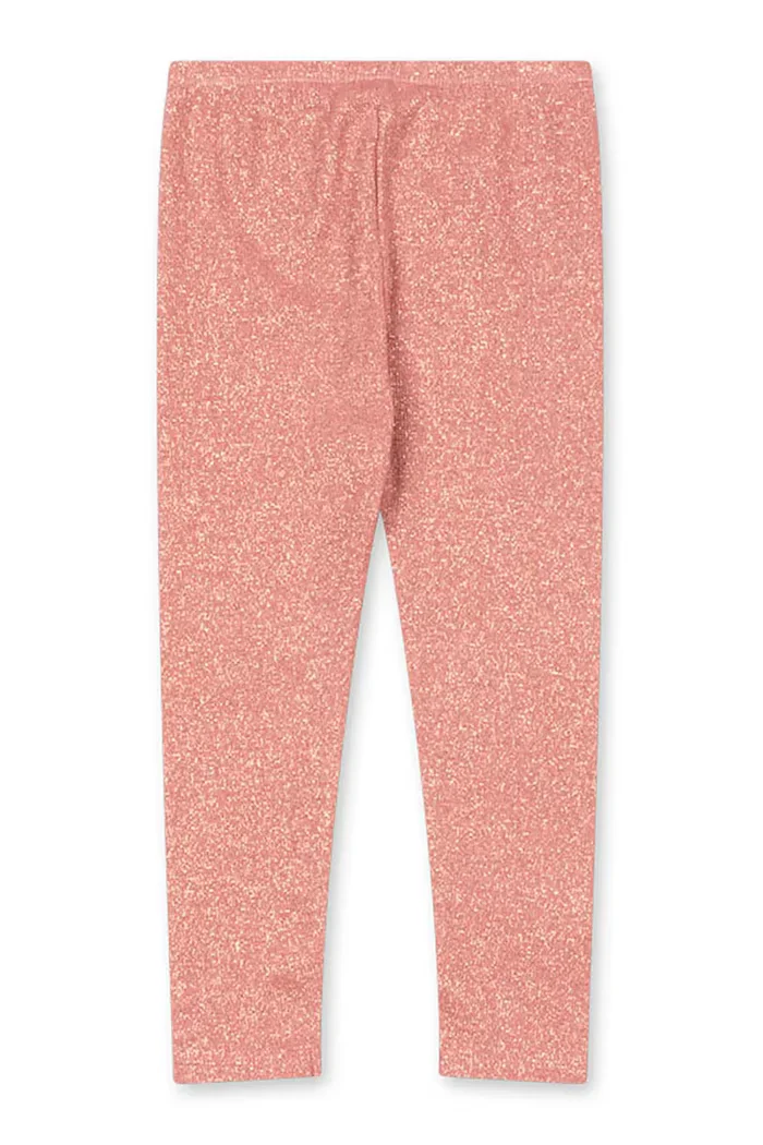 Konges Sløjd клин за деца с памук ROLI PANTS OCS розов с висока талия KS106218