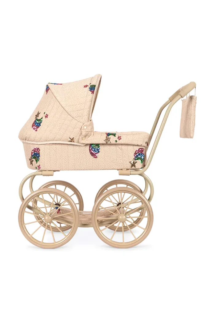 Konges Sløjd Количка за кукли за деца MINNIE TULLE DOLL PRAM розова KS106300