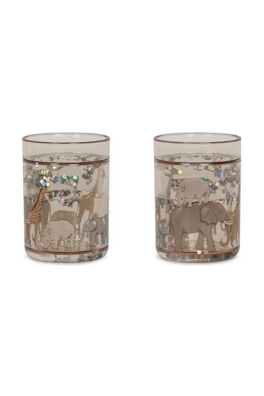 Konges Sløjd Комплект чаши 2 PACK GLITTER CUPS (2 броя)