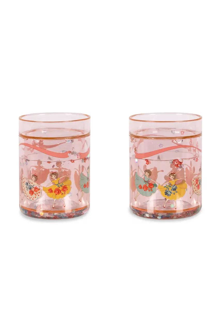 Konges Sløjd Комплект чаши 2 PACK GLITTER CUPS (2 броя)