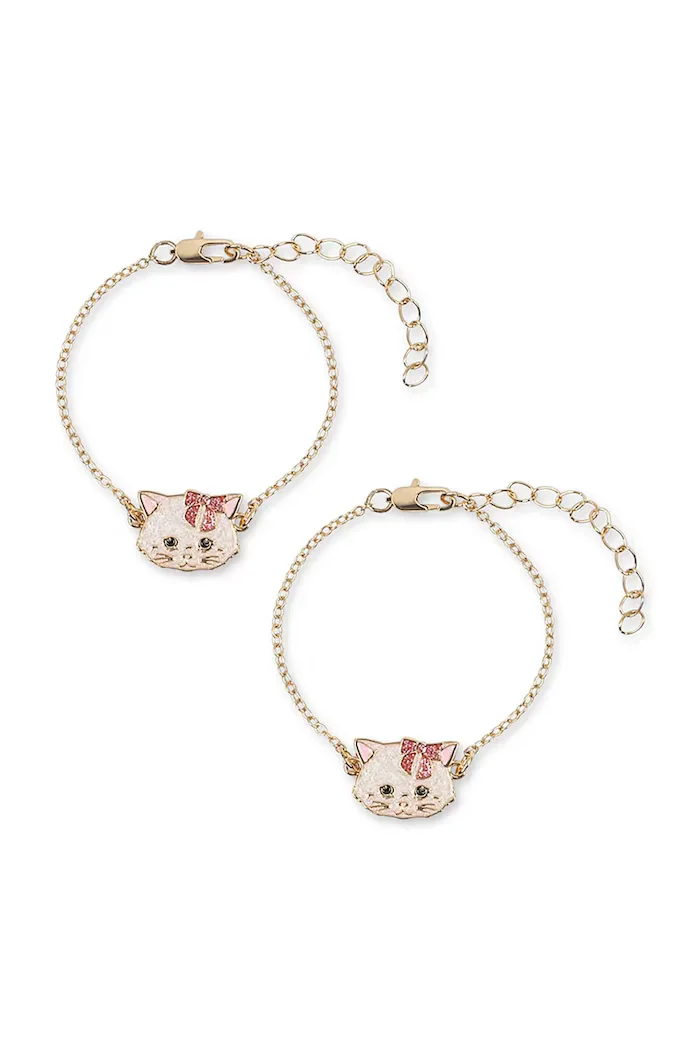Konges Sløjd комплект гривни за деца KITTY BESTIE BRACELETS 2 PCS KS106074