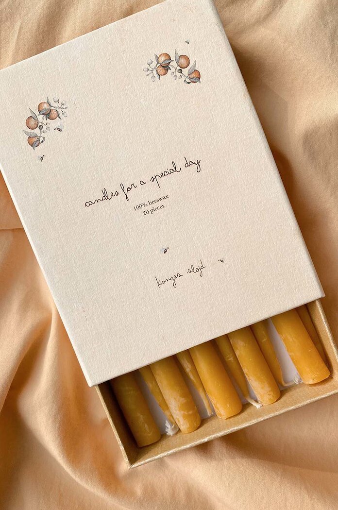 Konges Sløjd Комплект свещи за рожден ден BIRTHDAY TRAIN CANDLES