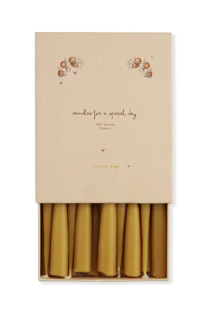 Konges Sløjd Комплект свещи за рожден ден BIRTHDAY TRAIN CANDLES