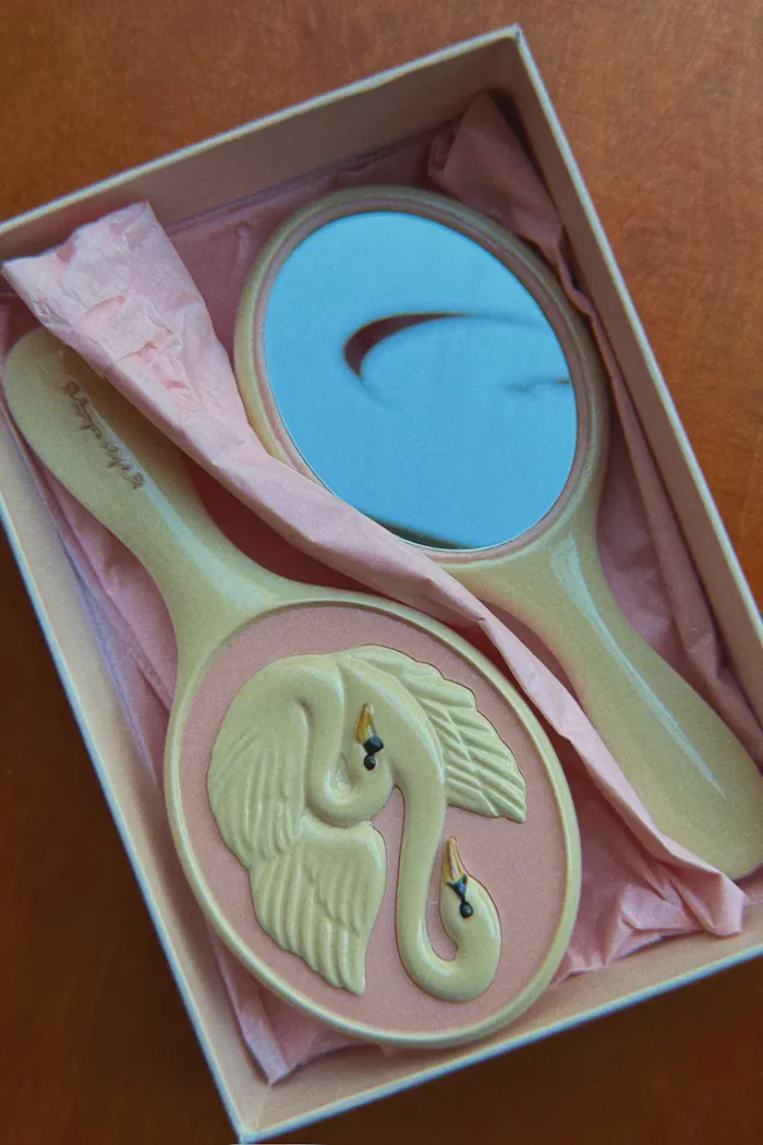 Konges Sløjd Комплект за грижа за деца SWAN BEAUTY SET розов KS106613