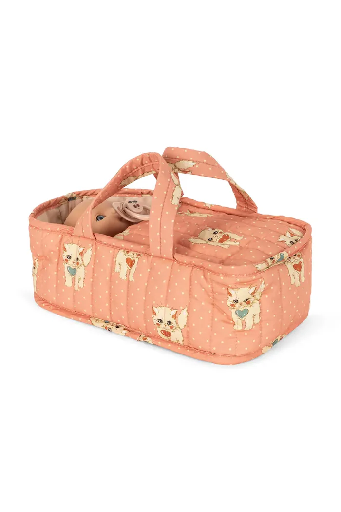 Konges Sløjd Комплект за игра за деца CATTIE BABY DOLL WITH LIFT розов KS105939