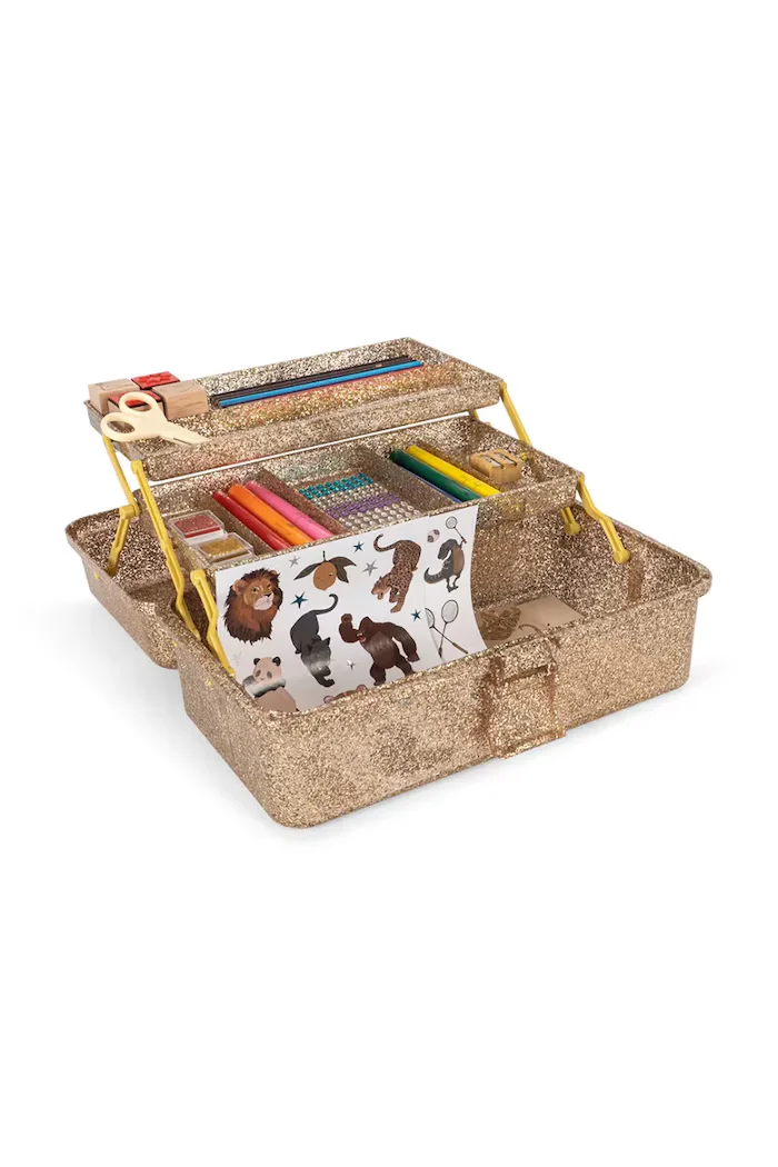 Konges Sløjd Комплект за игра за деца CREATIVE ART CADDY бежов KS105960