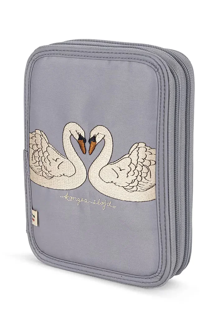 Konges Sløjd моливник за деца CLOVER PENCIL CASE син KS105702