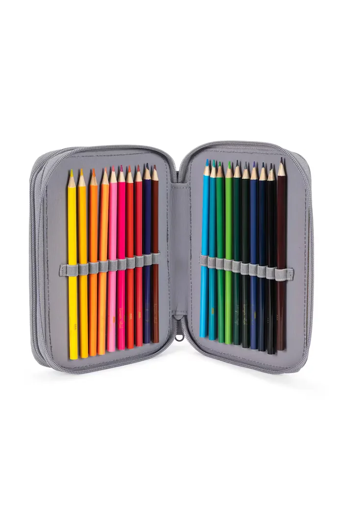 Konges Sløjd моливник за деца CLOVER PENCIL CASE син KS105702
