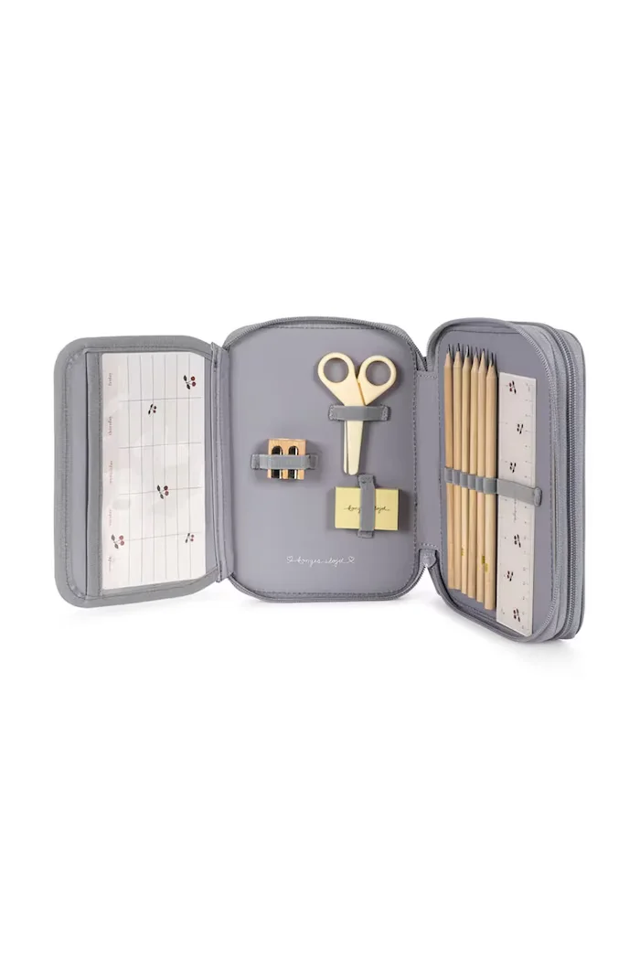 Konges Sløjd моливник за деца CLOVER PENCIL CASE син KS105702