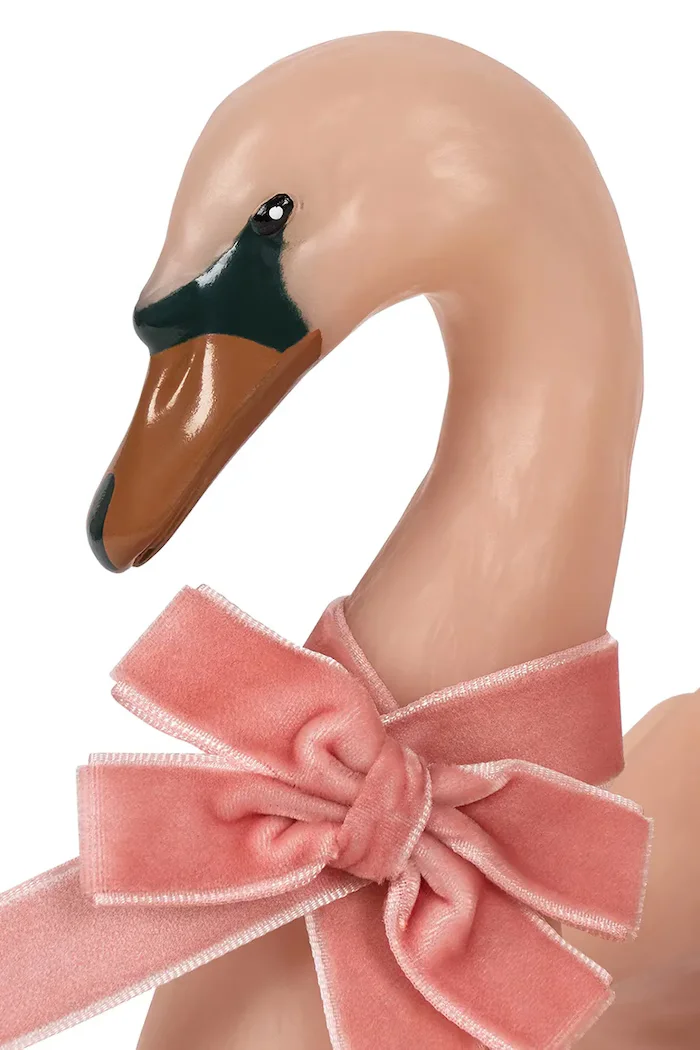 Konges Sløjd нощна лампа за деца SWAN LAMP розова KS106274