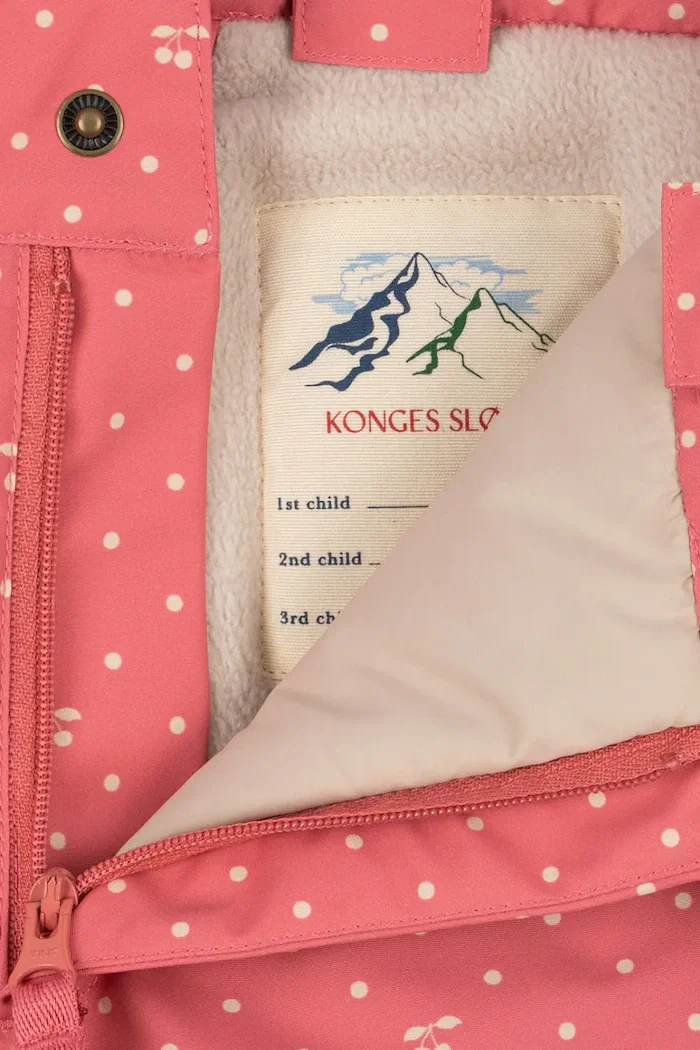 Konges Sløjd панталон за деца MISMOU SNOW PANTS розов KS105743