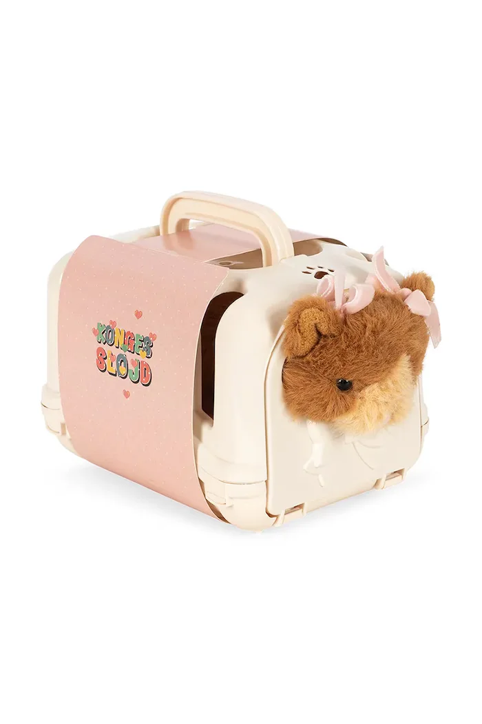 Konges Sløjd Плюшена играчка за деца TAKE CARE OF ME - ANIMALS розова KS106277