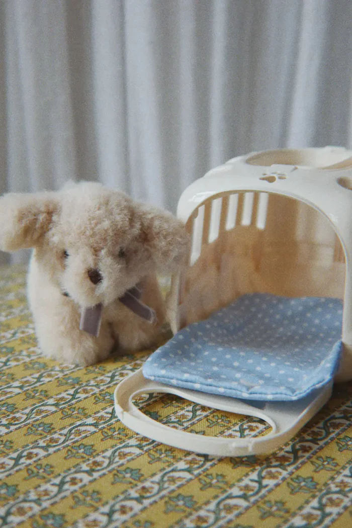 Konges Sløjd Плюшена играчка за деца TAKE CARE OF ME - ANIMALS синя KS106277