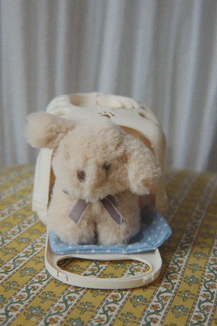 Konges Sløjd Плюшена играчка за деца TAKE CARE OF ME - ANIMALS синя KS106277