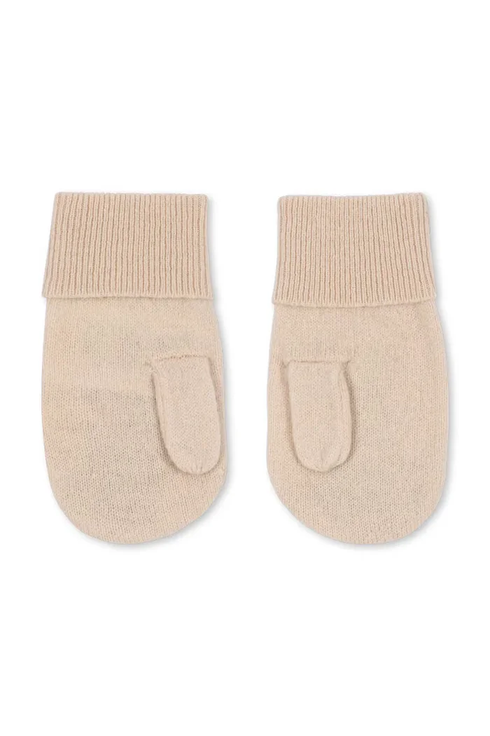 Konges Sløjd ръкавици за деца от вълна COLLETTE MITTENS розови KS107387