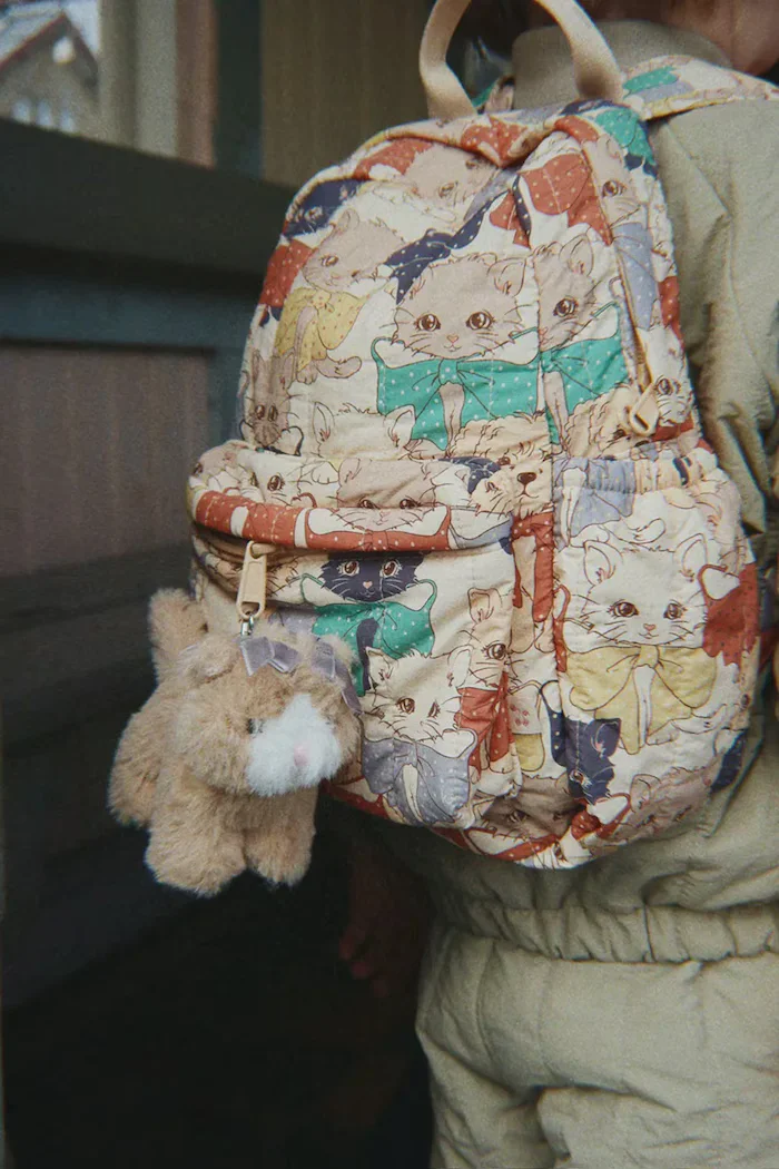 Konges Sløjd раница за деца JUNO MINI BACKPACK бежова KS105728