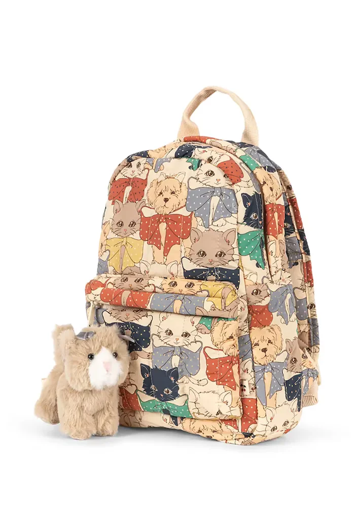 Konges Sløjd раница за деца JUNO MINI BACKPACK бежова KS105728