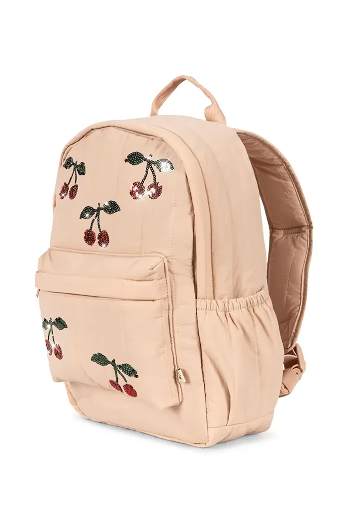 Konges Sløjd раница за деца JUNO SEQUIN BACKPACK бежова KS105732