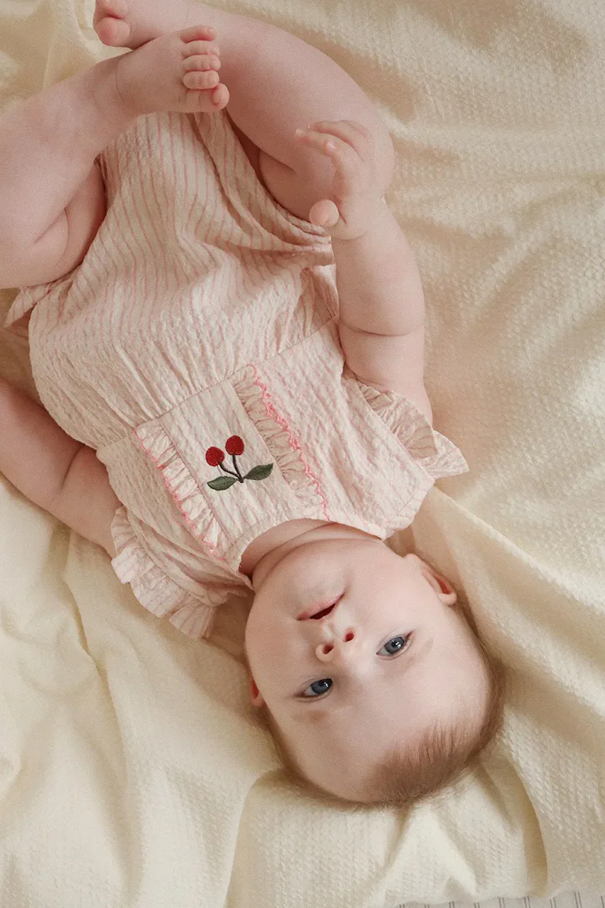 Konges Sløjd Ританки ELLIE FRILL ROMPER GOTS