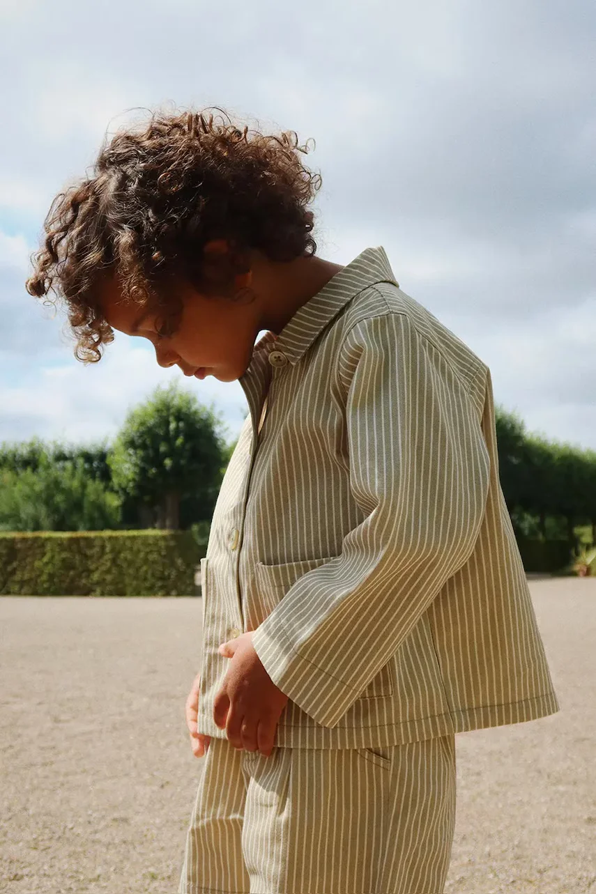 Konges Sløjd Риза FRANKIE OVER SHIRT GOTS