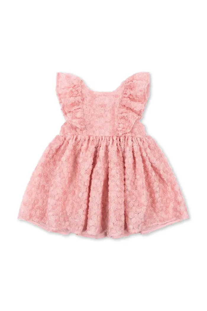 Konges Sløjd рокля ALLY FLOWER DRESS розова на цветя KS105624