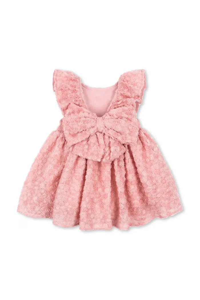 Konges Sløjd рокля ALLY FLOWER DRESS розова на цветя KS105624