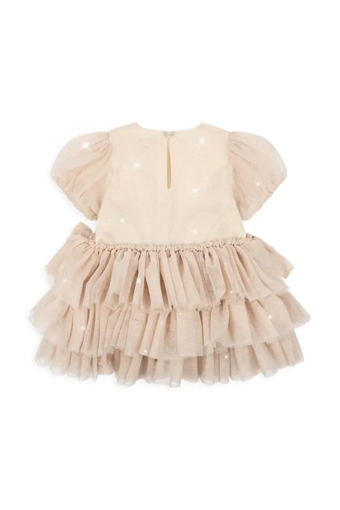 Konges Sløjd рокля FAY DRESS GRS бежова KS106014
