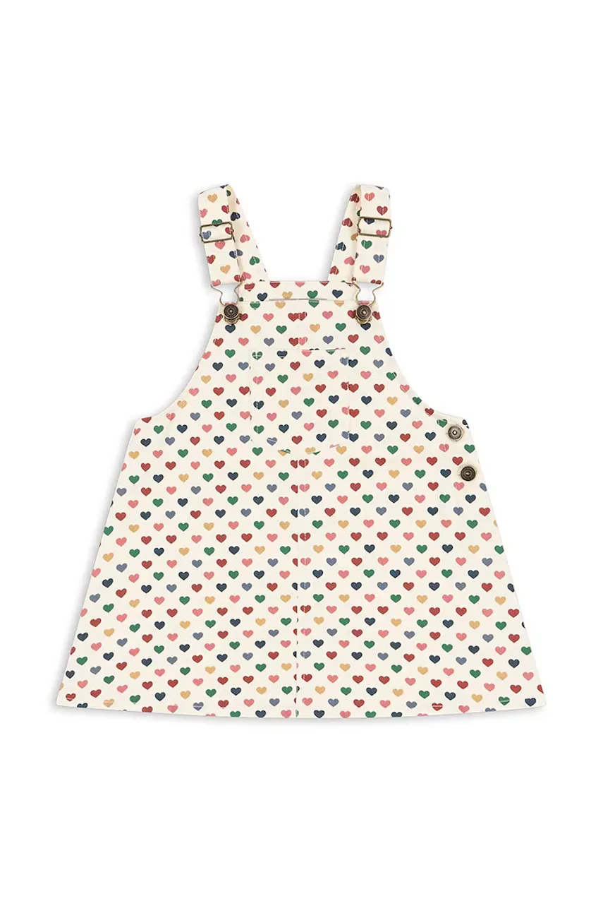 Konges Sløjd Рокля FRANKIE OVERALL DRESS GOTS