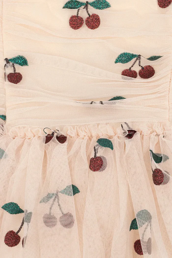 Konges Sløjd рокля TULLIE DRESS GRS бежова KS106301
