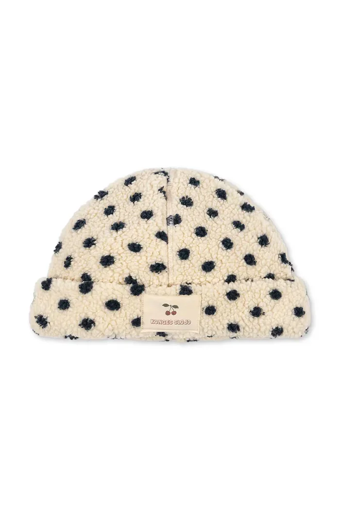 Konges Sløjd шапка за деца JODY TEDDY HAT GRS бежова KS105719