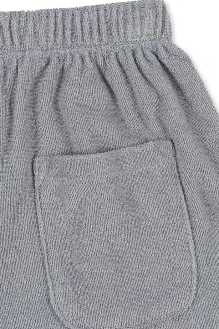 Konges Sløjd спортен панталон за деца с памук ITTY SWEATPANTS GOTS син със стандартна талия KS107614