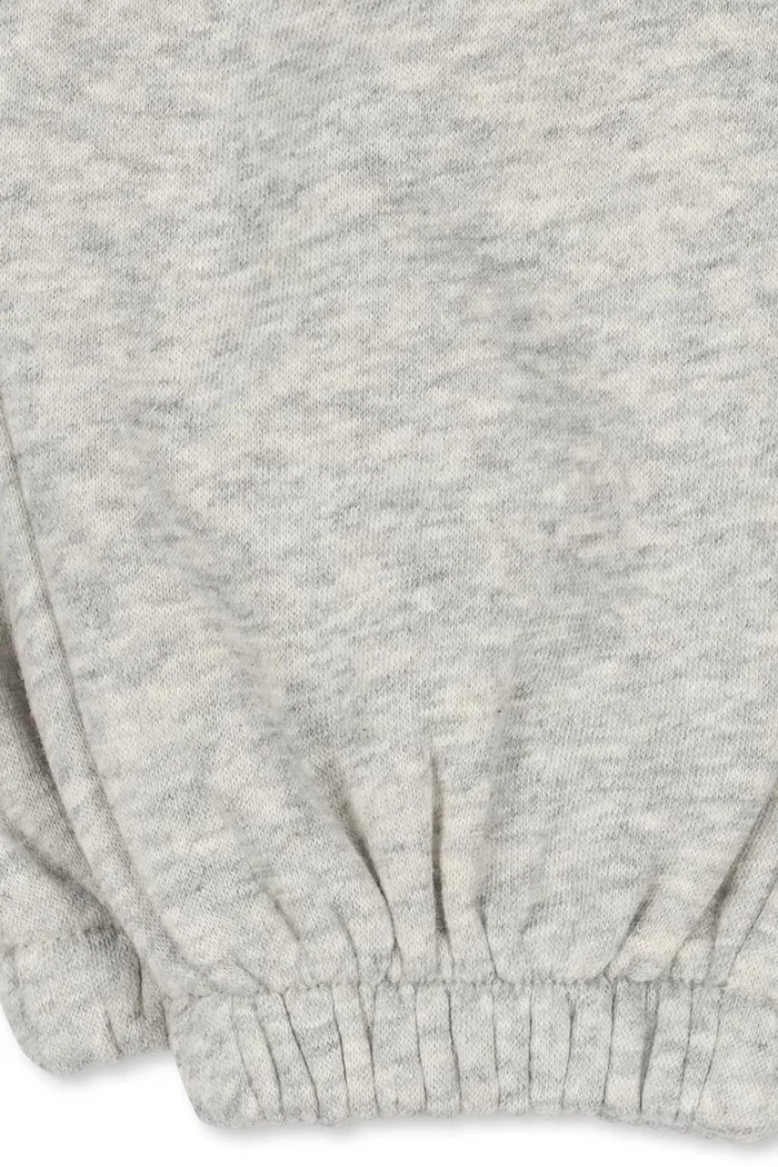 Konges Sløjd спортен панталон за деца с памук LOU SWEAT PANTS GOTS сив със стандартна талия KS106106