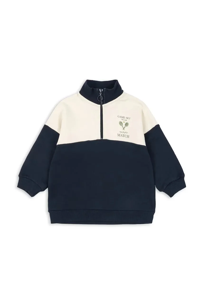 Konges Sløjd Суичър LOUPY LOU HALF ZIP SWEAT OCS