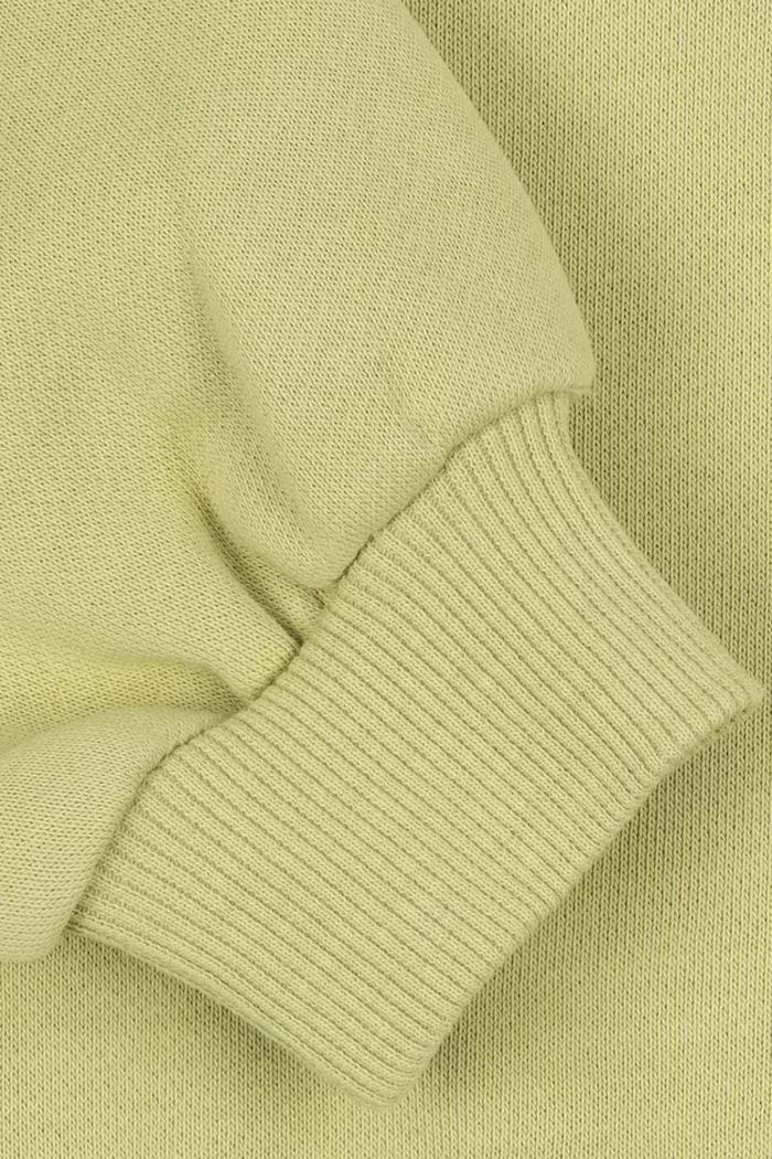 Konges Sløjd суичър за деца от памук LOU SWEAT SHIRT GOTS зелен KS106107