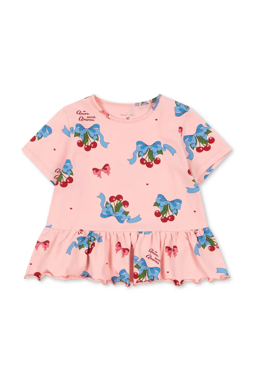 Konges Sløjd Тениска BASIC FRILL TEE GOTS