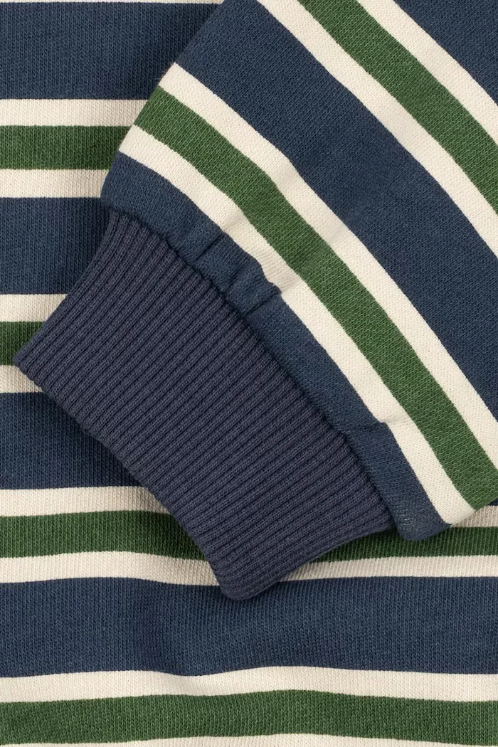 Konges Sløjd тениска с яка за деца от памук SPOTTY LS POLO GOTS тъмносиня KS107632