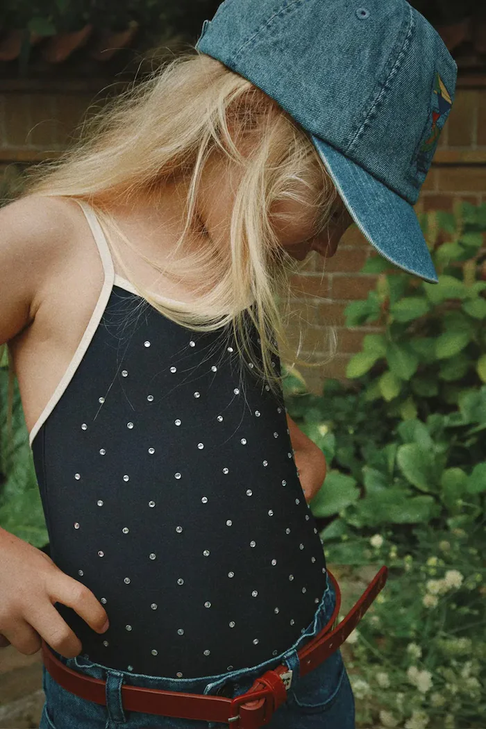 Konges Sløjd цял бански за деца MISTY SWIMSUIT GRS тъмносин KS105490