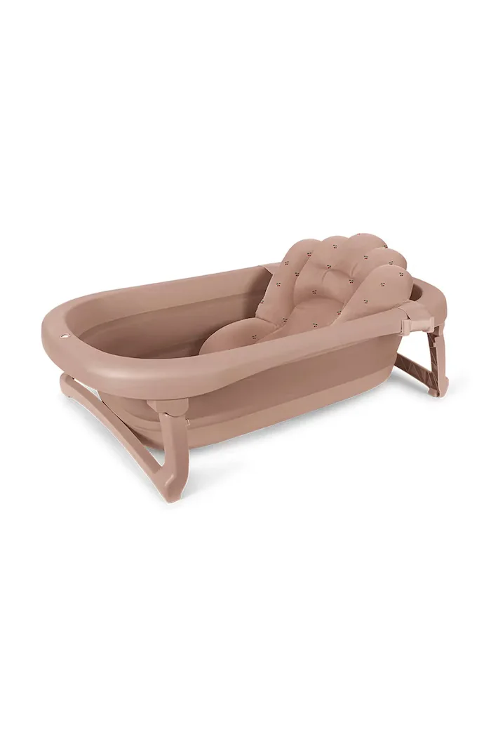 Konges Sløjd Вана с матрак за бебе FOLDABLE BATH TUB AND CUSHION розова KS104819