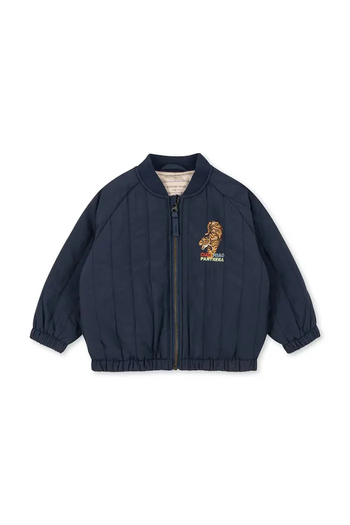 Konges Sløjd яке бомбър за деца JUNO BOMBER JACKET тъмносиньо KS105725