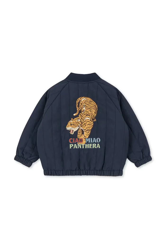 Konges Sløjd яке бомбър за деца JUNO BOMBER JACKET тъмносиньо KS105725