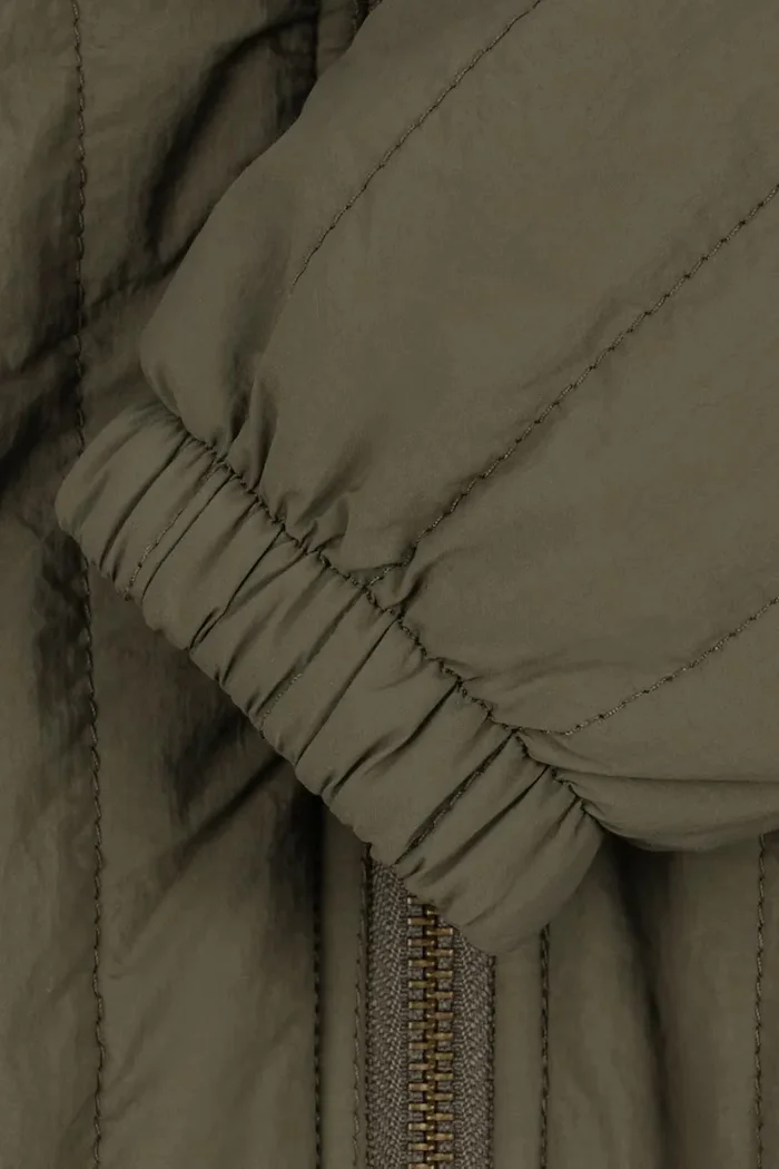 Konges Sløjd яке бомбър за деца JUNO BOMBER JACKET зелено KS105725