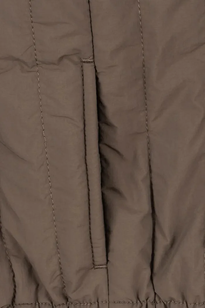 Konges Sløjd яке бомбър за деца JUNO TERRY BOMBER JACKET кафяво KS105734