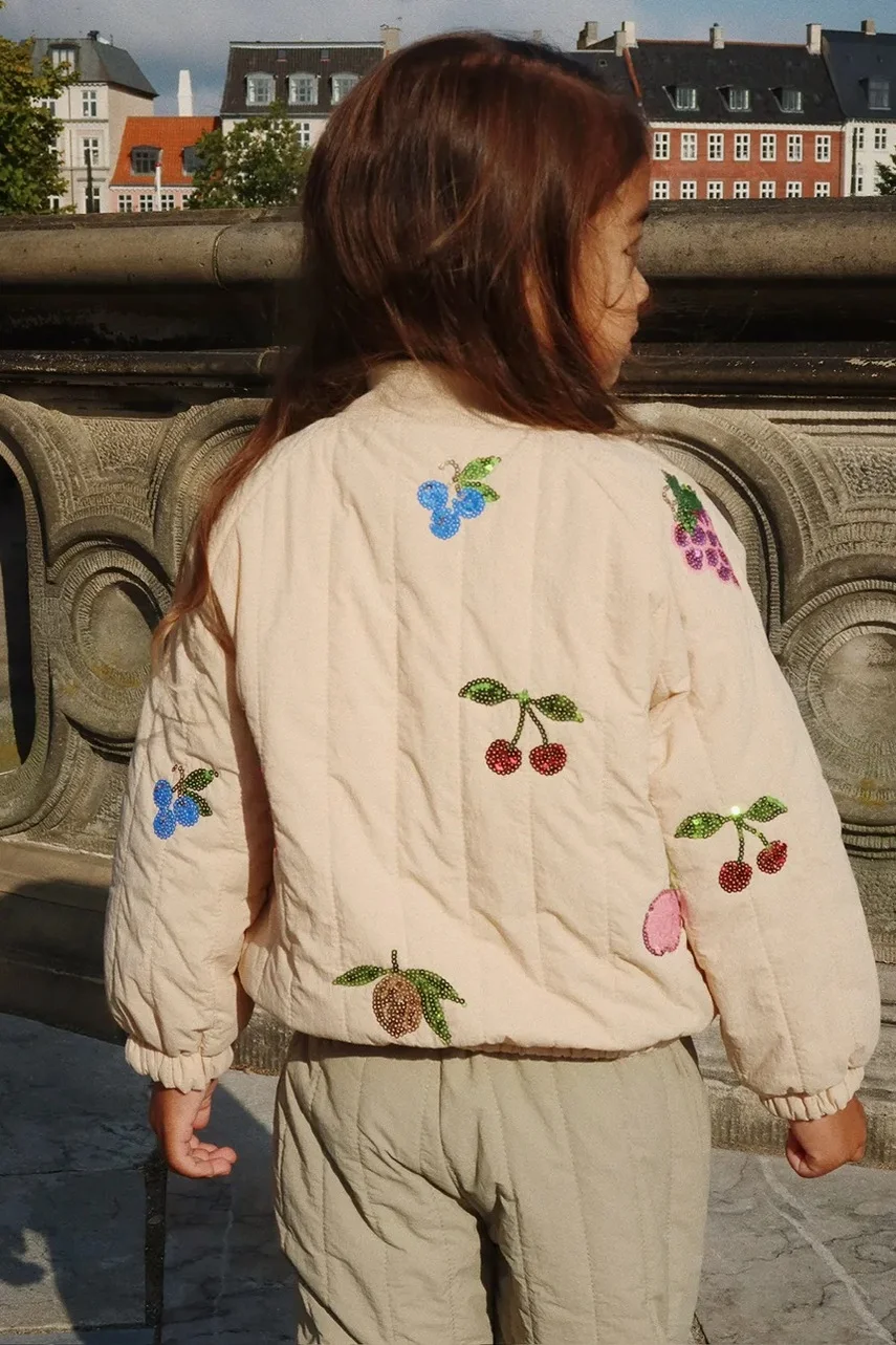 Konges Sløjd Яке JUNO SEQUIN BOMBER JACKET