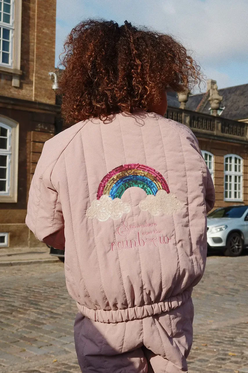 Konges Sløjd Яке JUNO SEQUIN BOMBER JACKET