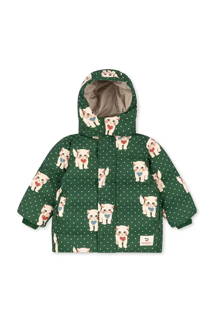 Konges Sløjd яке за деца MAGNUM DOWN JACKET PRINT GRS зелено KS105817
