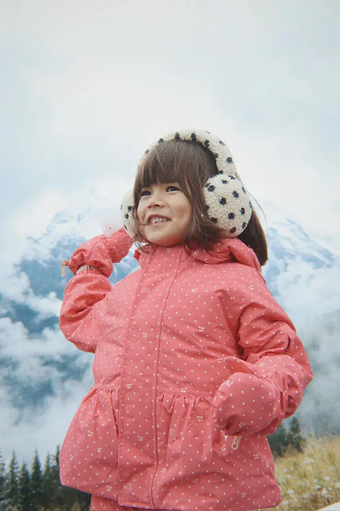 Konges Sløjd яке за деца MISMOU FRILL JACKET розово KS105741