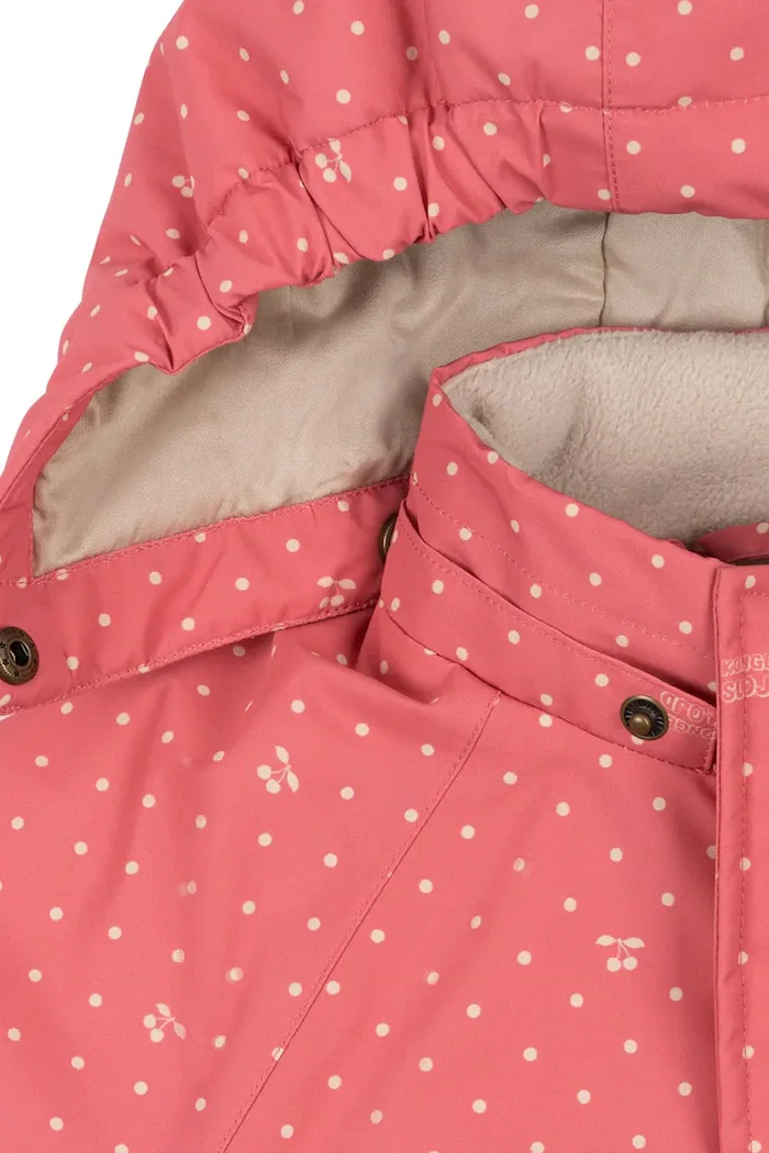 Konges Sløjd яке за деца MISMOU FRILL JACKET розово KS105741