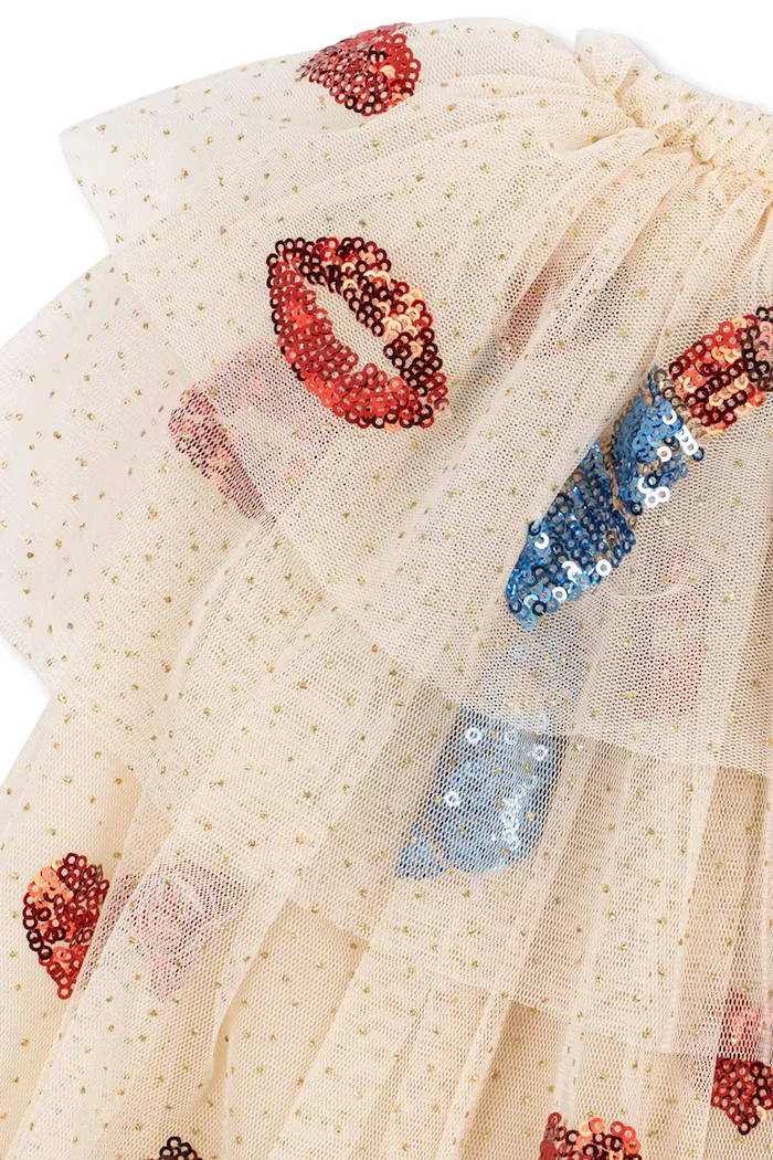 Konges Sløjd за деца GLITTER FAIRY COSTUME бежов KS106037